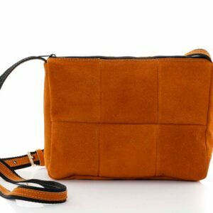 Чанта Orange от естествен велур