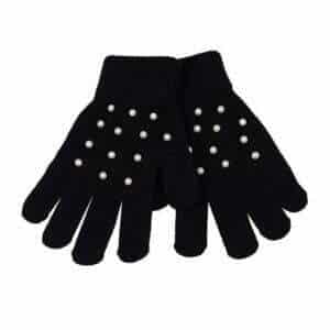 Ръкавици с перли