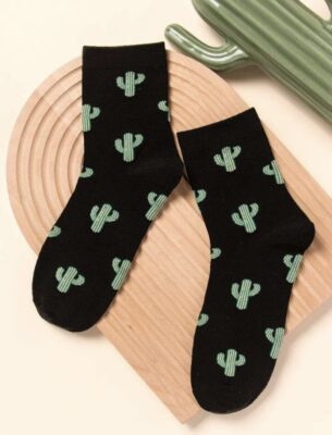 Къси Чорапи с Кактуси