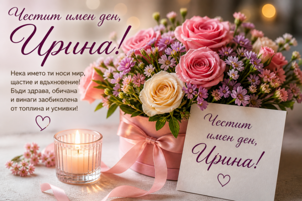 Ирина – име на мир, сила и вдъхновение